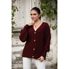 102674 TOPTAN BORDO HIRKA