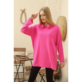 102777 TOPTAN PEMBE KAZAK