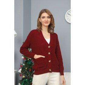 103587 TOPTAN BORDO HIRKA