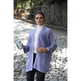 103695 TOPTAN LİLA HIRKA