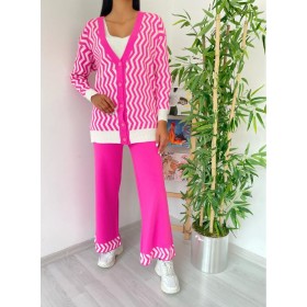 105500 TOPTAN PEMBE PANTOLON TAKIM