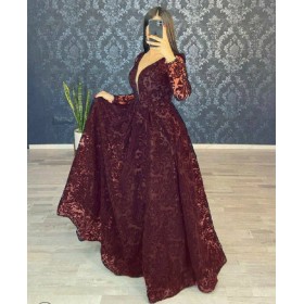 105877 TOPTAN BORDO ABİYE