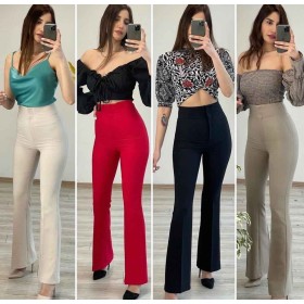 1062 TOPTAN YEŞİL PANTOLON