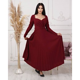 107635 TOPTAN BORDO ABİYE