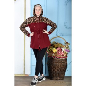 111418 TOPTAN BORDO HIRKA