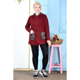 111433 TOPTAN BORDO HIRKA