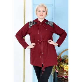 111444 TOPTAN BORDO HIRKA