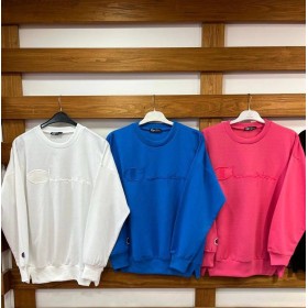 112096 TOPTAN PEMBE SWEAT