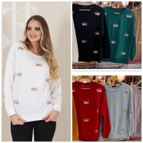 112489 TOPTAN YEŞİL SWEAT