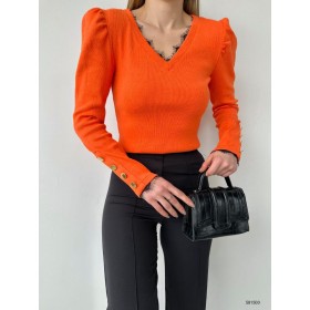 116185 TOPTAN ORANGE BLUZ