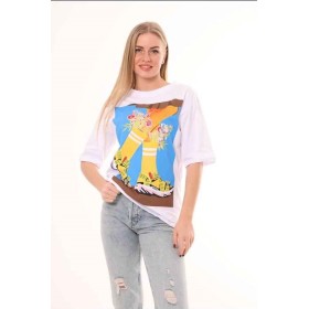 117064 TOPTAN BEYAZ TSHIRT