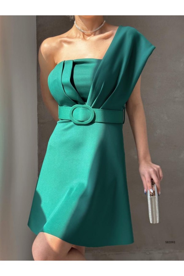118577 Emerald Green Evening dress