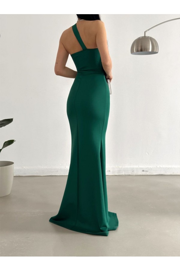 119245 Emerald Green Evening dress