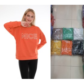 124607 TOPTAN YEŞİL SWEAT