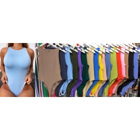 135418 TOPTAN ZÜMRÜT YEŞİL BODYSUIT