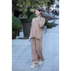 139718 TOPTAN CAMEL PANTOLON TAKIM