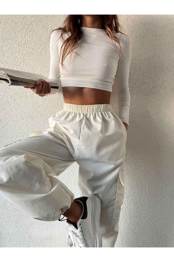 142648 white TROUSERS