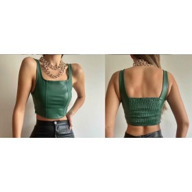 143159 TOPTAN ZÜMRÜT YEŞİL CROP