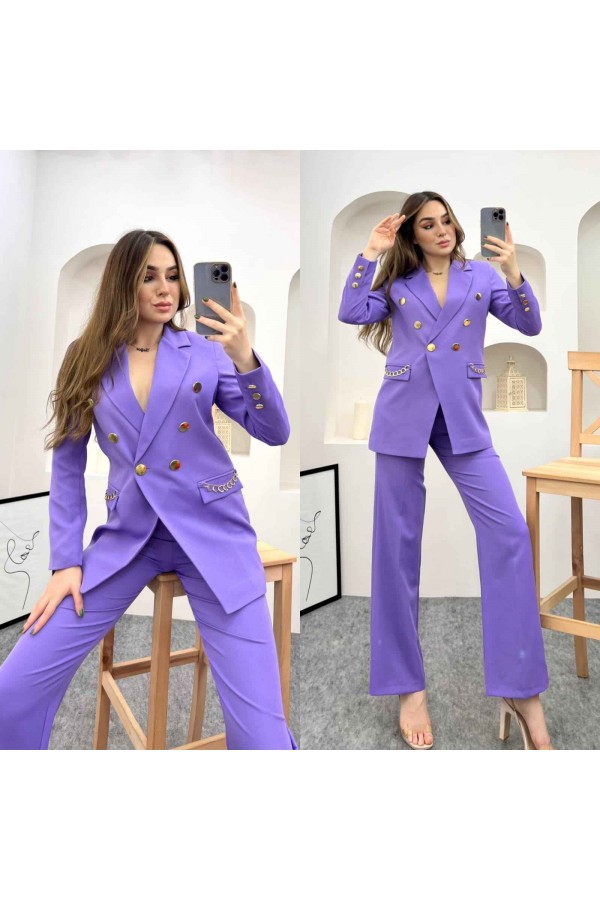 146907 lilac Pants suit