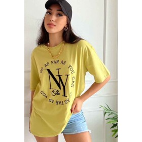 147247 TOPTAN BASKILI TSHIRT