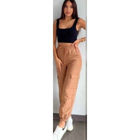 147835 TOPTAN CAMEL PANTOLON