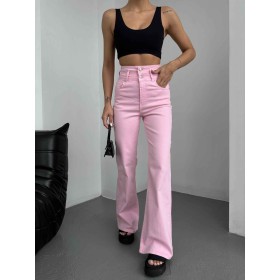 155851 TOPTAN PEMBE PANTOLON