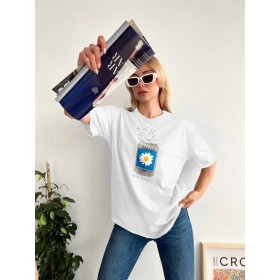 156189 TOPTAN BASKILI TSHIRT