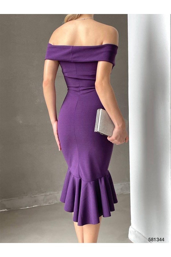 159889 purple Evening dress