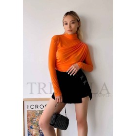 170897 TOPTAN ORANGE BLUZ