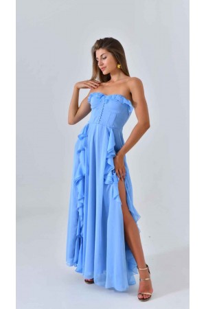 200003 Bebe Blue Вечернее платье