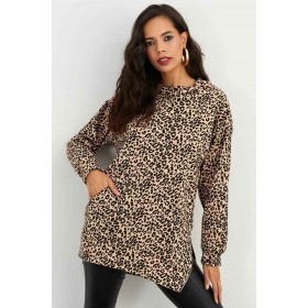 203415 TOPTAN LEOPAR SWEAT