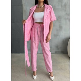 206588 TOPTAN PEMBE PANTOLON TAKIM