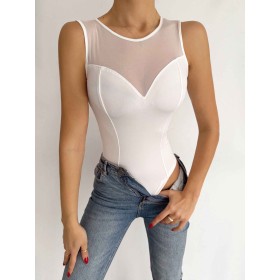 206800 TOPTAN BEYAZ BODYSUIT