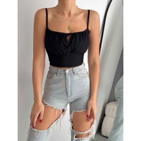 206868 TOPTAN SİYAH CROP