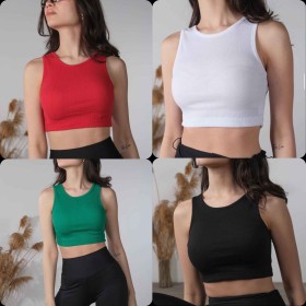 206883 TOPTAN KIRMIZI CROP