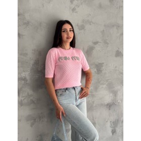 209982 TOPTAN PEMBE TSHIRT