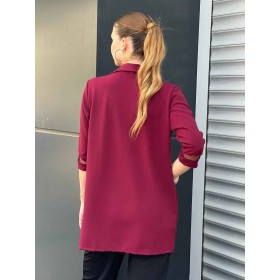 212676 TOPTAN BORDO CEKET