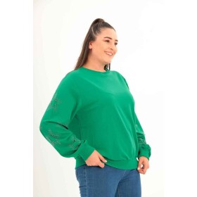 213137 TOPTAN YEŞİL SWEAT