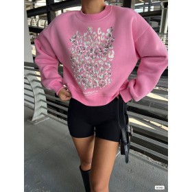 214023 TOPTAN PEMBE SWEAT