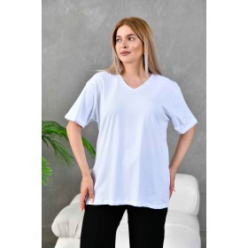 216318 TOPTAN BEYAZ TSHIRT