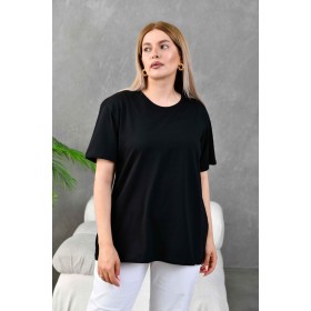 216320 TOPTAN SİYAH TSHIRT