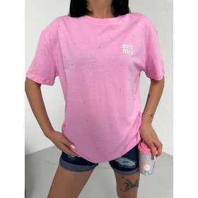 216574 TOPTAN PEMBE TSHIRT