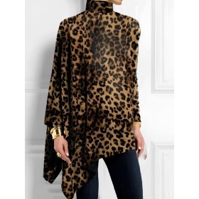 219587 TOPTAN LEOPAR BLUZ