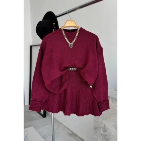 220445 TOPTAN BORDO ETEK TAKIM