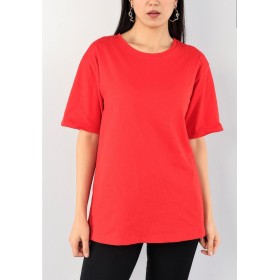 81470 TOPTAN KIRMIZI TSHIRT