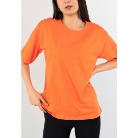 81472 TOPTAN ORANGE TSHIRT