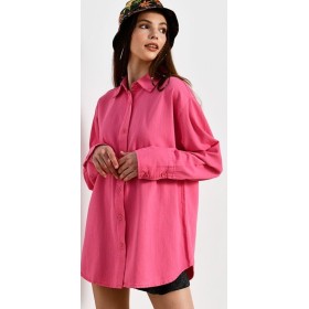 91688 TOPTAN PEMBE GÖMLEK